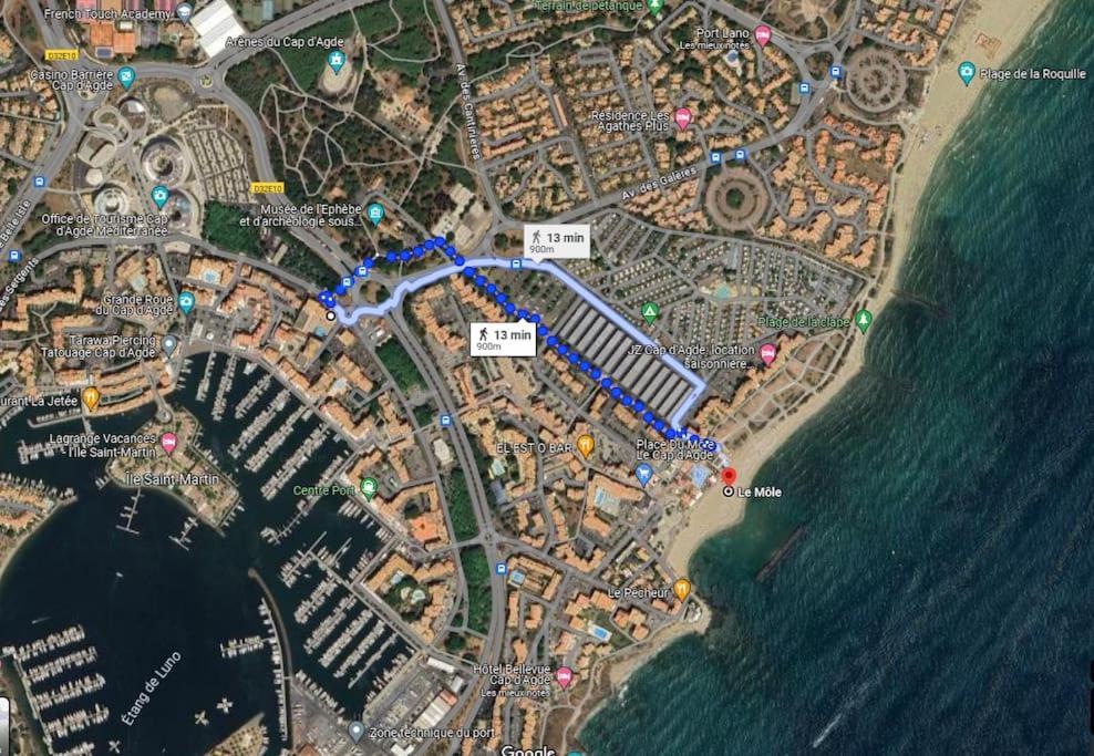 Studio Centre Port, Cap D'Agde Esterno foto